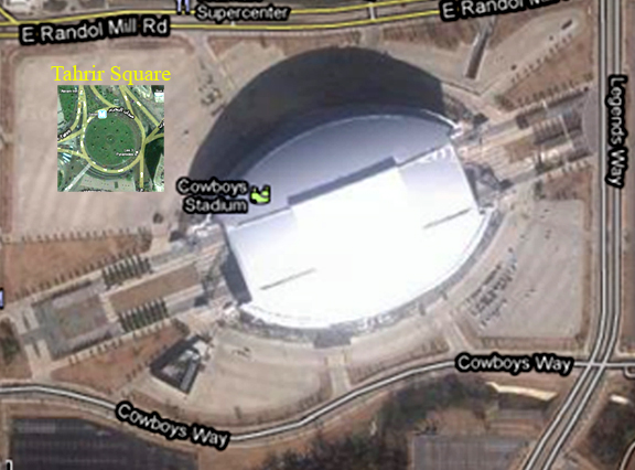 Tahrir Square-Arlington Stadium